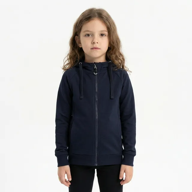 legea-felpa-dair-con-zip-e-cappuccio-blu-donna-xs image 1