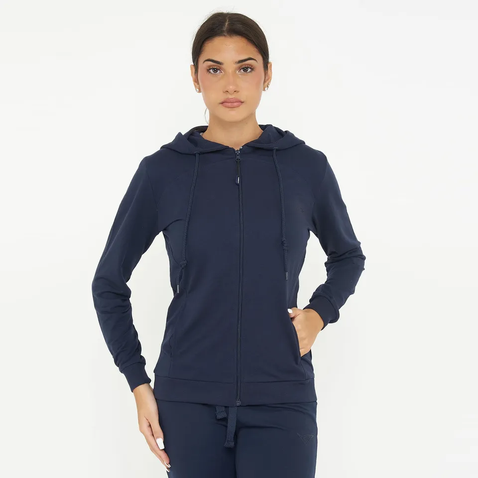 legea-f-sail-giacca-sportiva-leggera-con-cappuccio-blu-s image 1