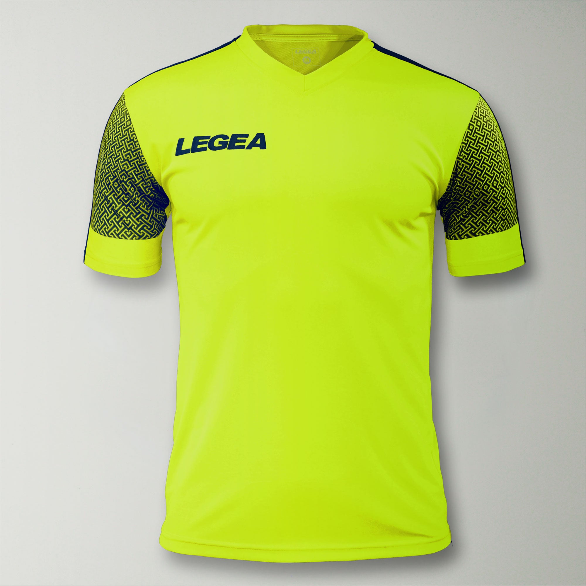 legea-maglia-calcio-praga-manica-corta-giallo-fluo-3xs image 1