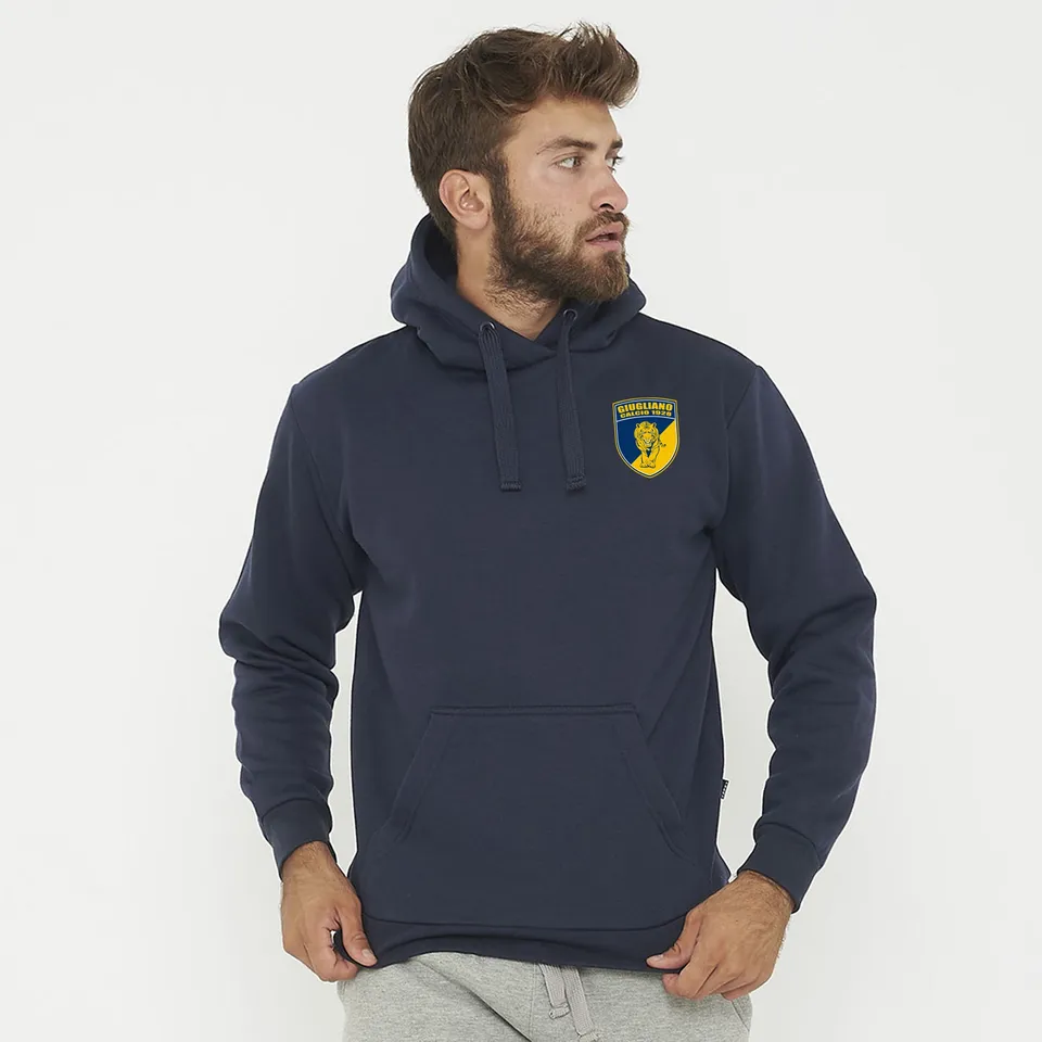 legea-felpa-con-cappuccio-blu-giugliano-calcio image 1