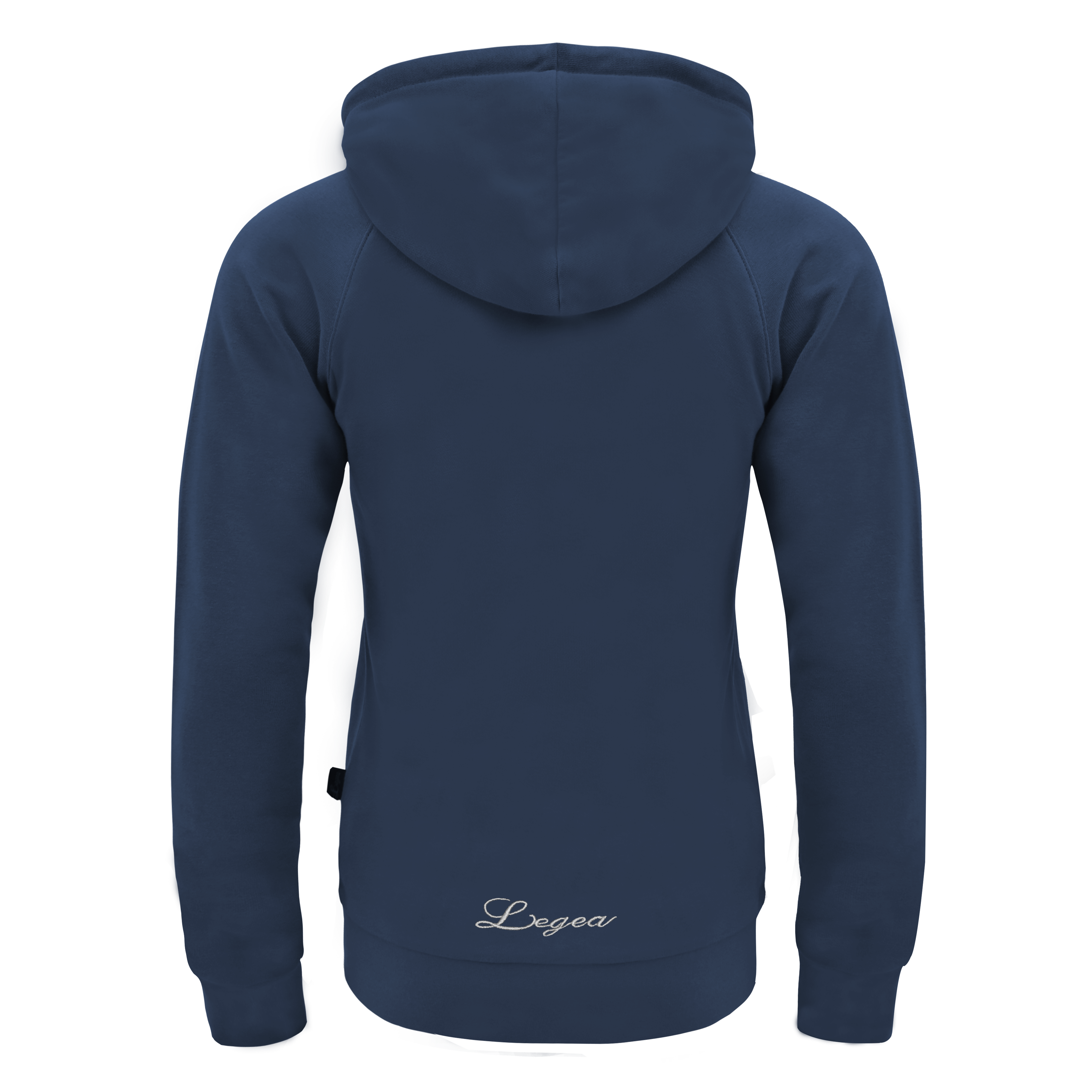 legea-adara-felpa-con-zip-e-cappuccio-blu-m image 2