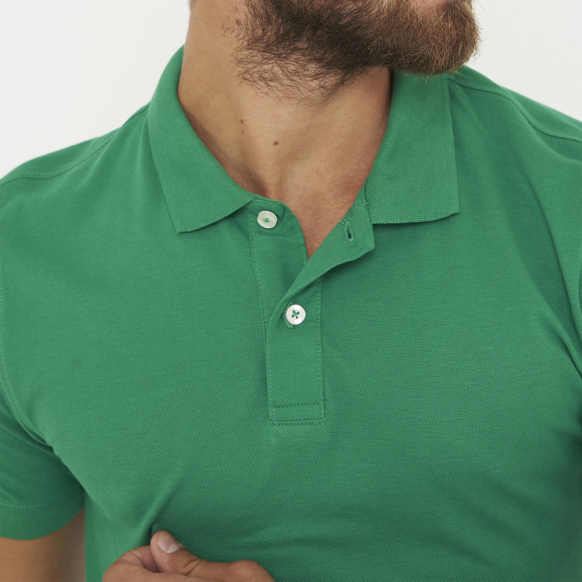 legea-ariete-polo-in-cotone-verde-2xl image 3