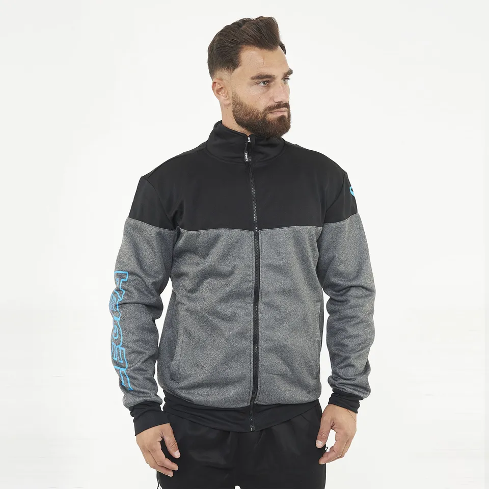 legea-giacca-sportiva-con-zip-ucla-grigio-melange-celeste-s image 1