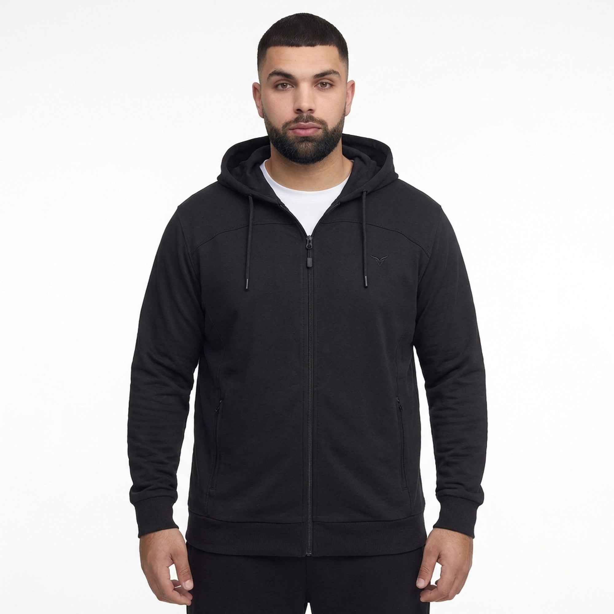legea-sail-giacca-sportiva-in-cotone-con-cappuccio-nero-4xl-oversize image 1