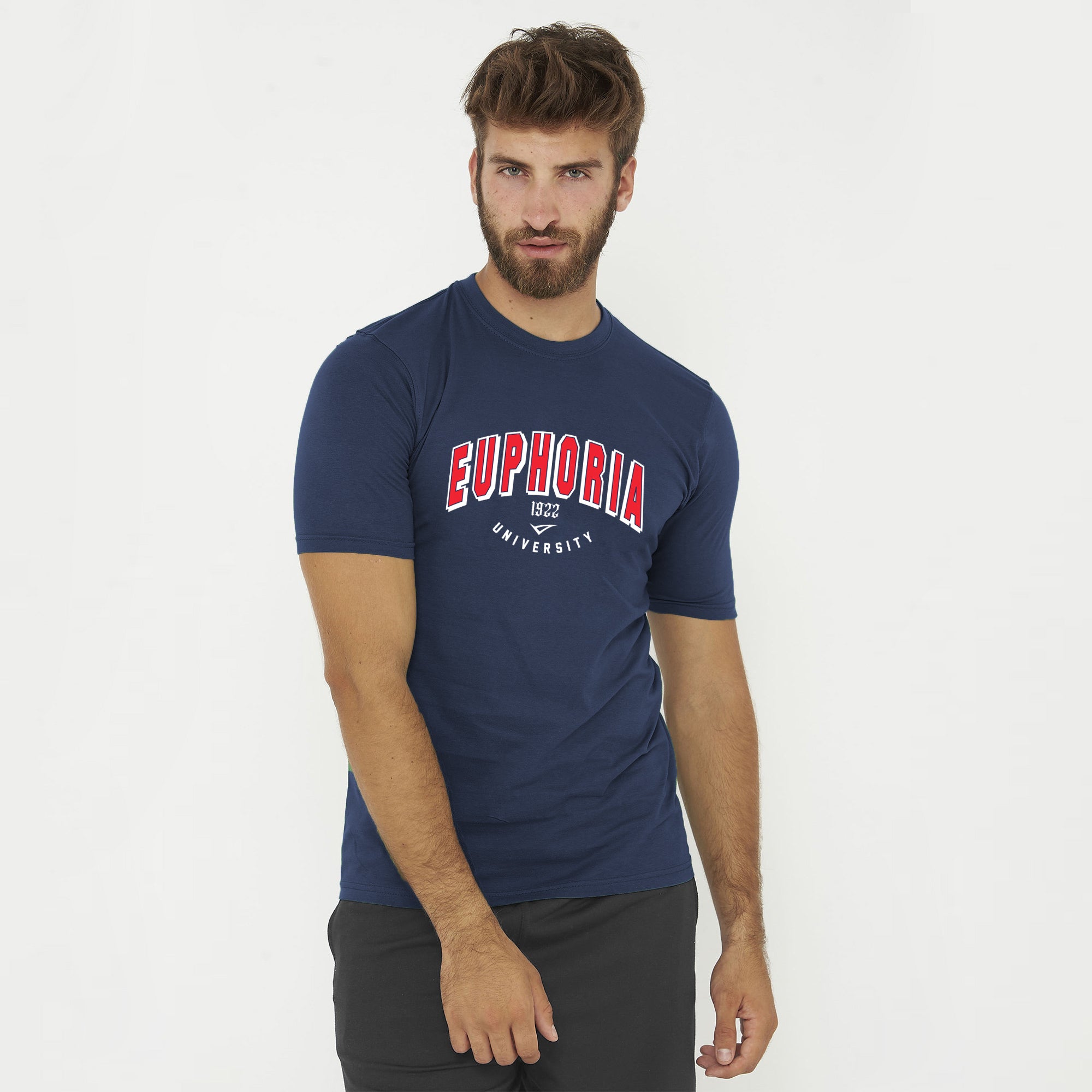 legea-euphoria-t-shirt-cotone-blu-l image 1