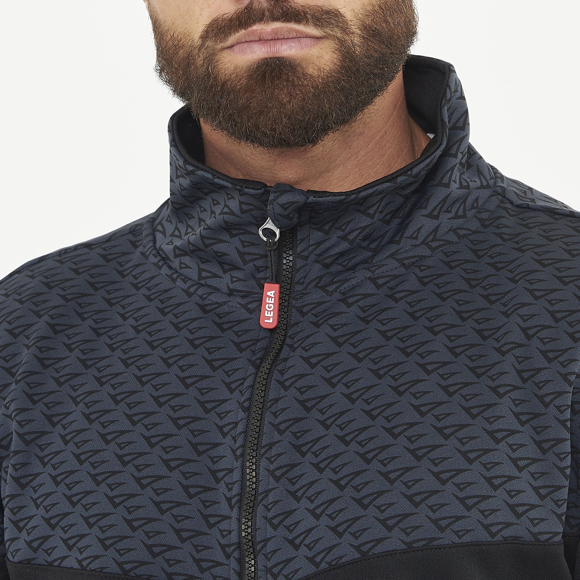 legea-arkansas-giacca-zip-poliestere-nero-piombo-2xl image 3
