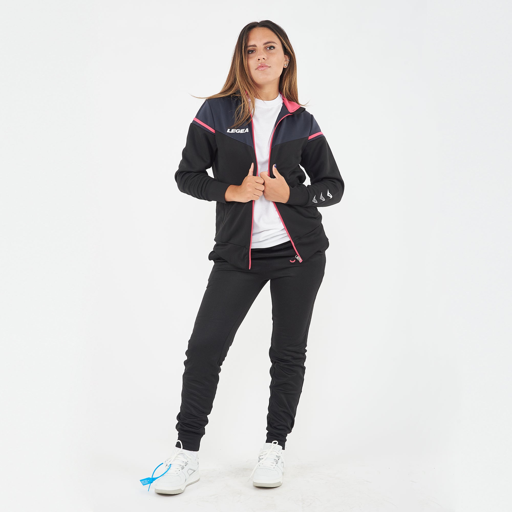 legea-sender-giacca-sportiva-nero-fucsia-l image 6