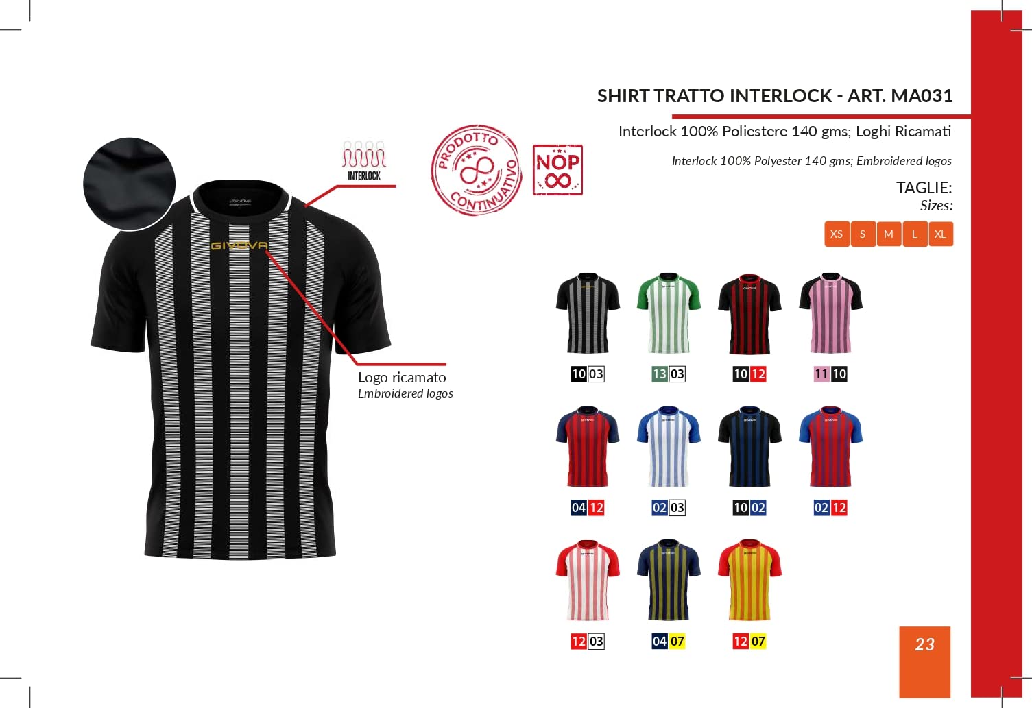givova-shirt-tratto-maglia-sportiva-team image 2