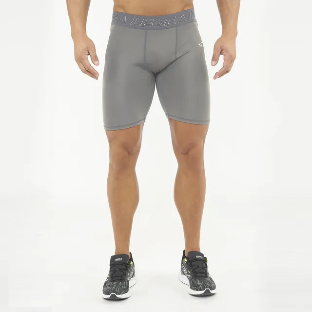 legea-ironboy-short-pantaloncino-termico-compression-piombo-xl-2xl image 1