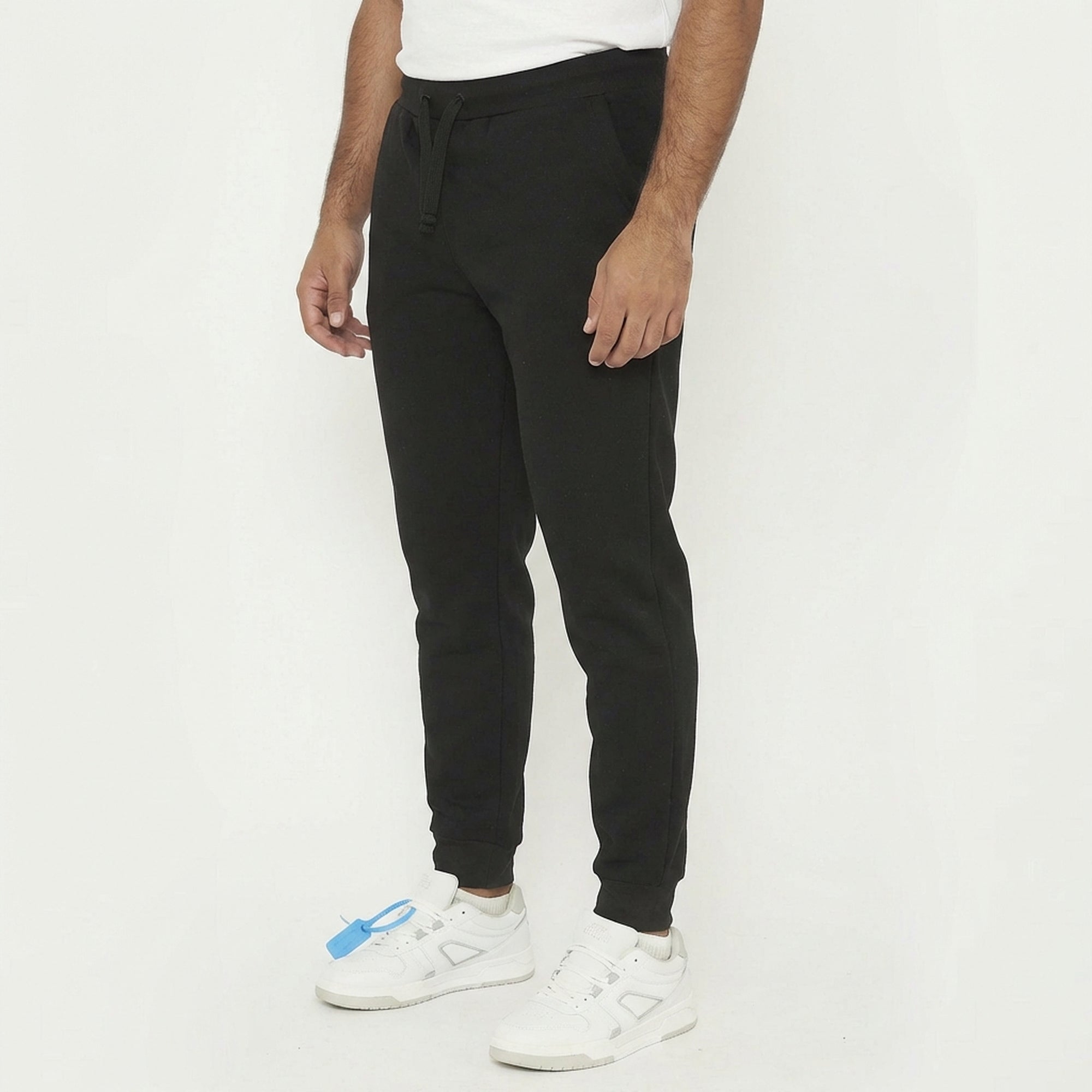 legea-sofia-pantaloni-sportivi-in-cotone-oversize-nero-3xl image 2