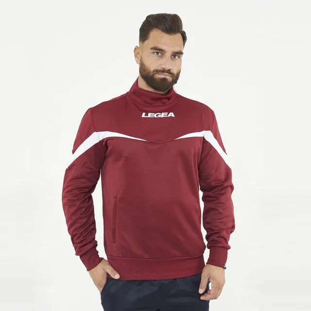 legea-calcutta-giacca-da-allenamento-oversize-granata-bianco-2xl image 1