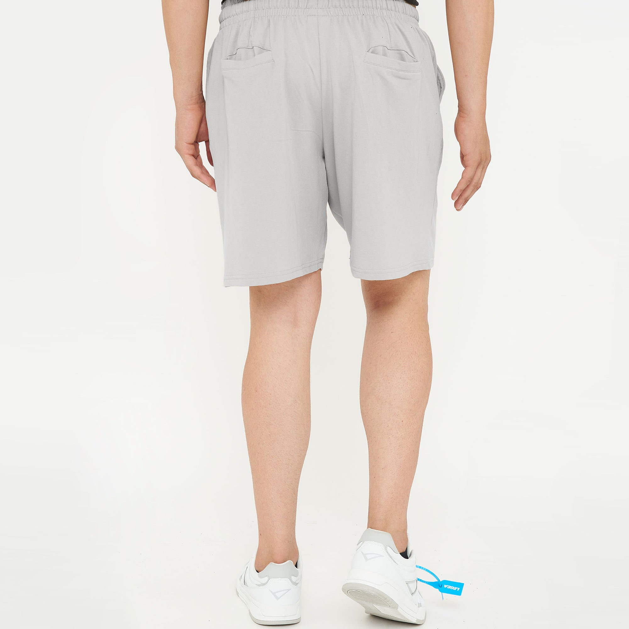 legea-f7-pantaloncini-in-french-terry-grigio-chiaro-m image 2