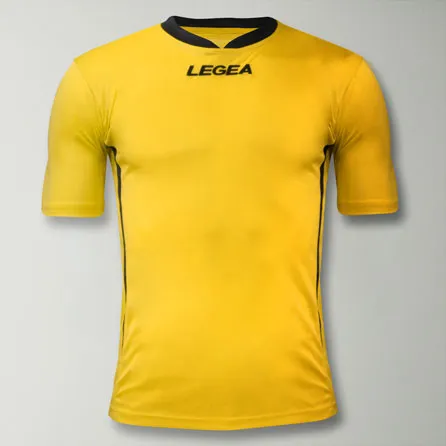 legea-dusseldorf-maglia-calcio-maniche-corte-giallo-nero-3xs-taglie-piccole image 1