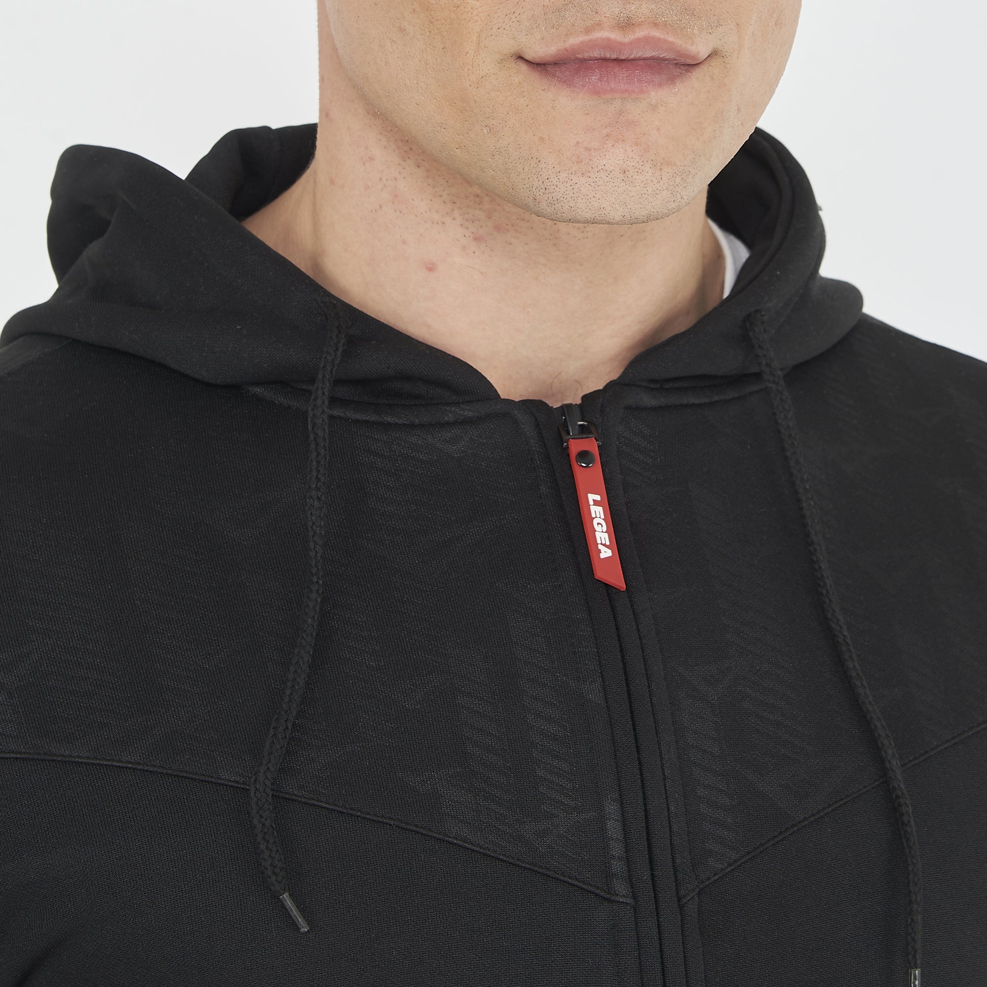 legea-saburo-felpa-leggera-con-zip-e-cappuccio-nero-l image 4
