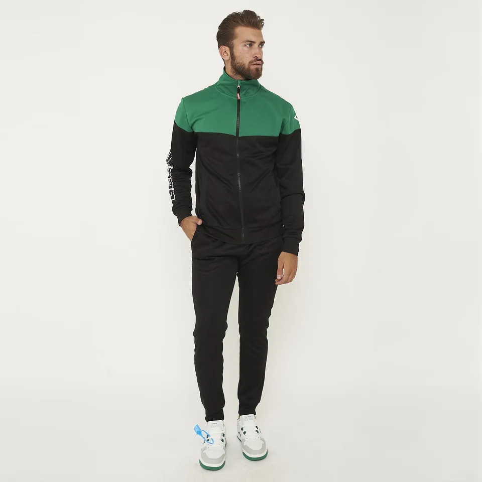 legea-ontario-tuta-sportiva-completa-verde-nero-2xl image 1