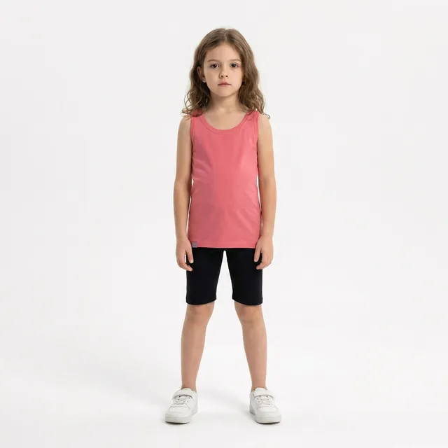 legea-raita-canotta-cotone-spalle-larghe-rosa-scuro-xs image 1
