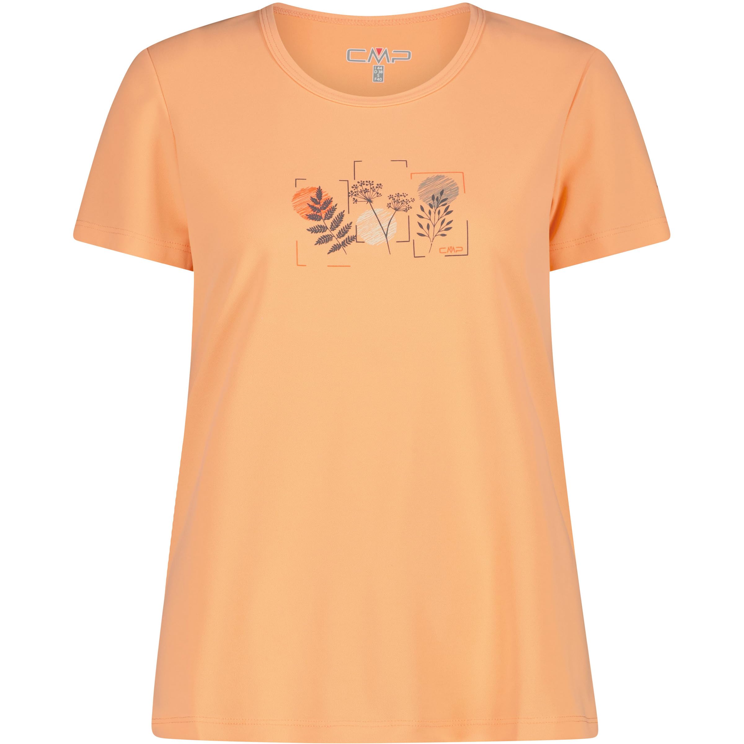 cmp-39t5676p-t-shirt-dry-function-girocollo-donna-con-logo image 5