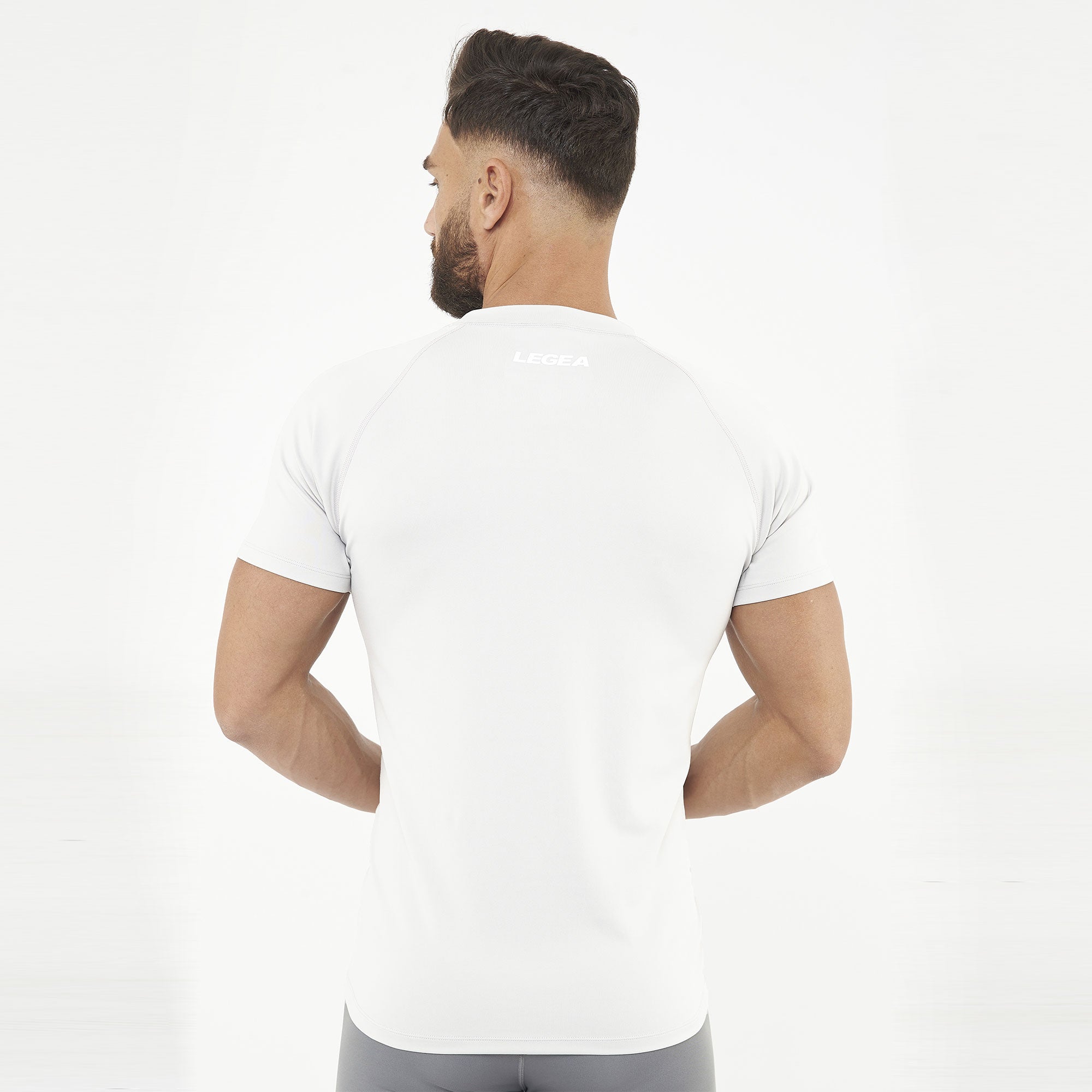 legea-ironboy-tee-maglia-termica-mezza-manica-bianco-xs-s image 2