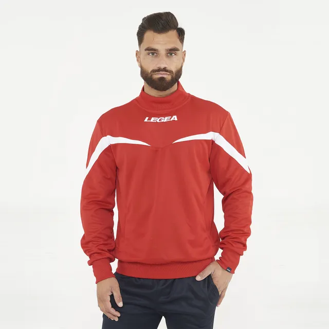 legea-calcutta-giacca-allenamento-full-zip-rosso-s image 1