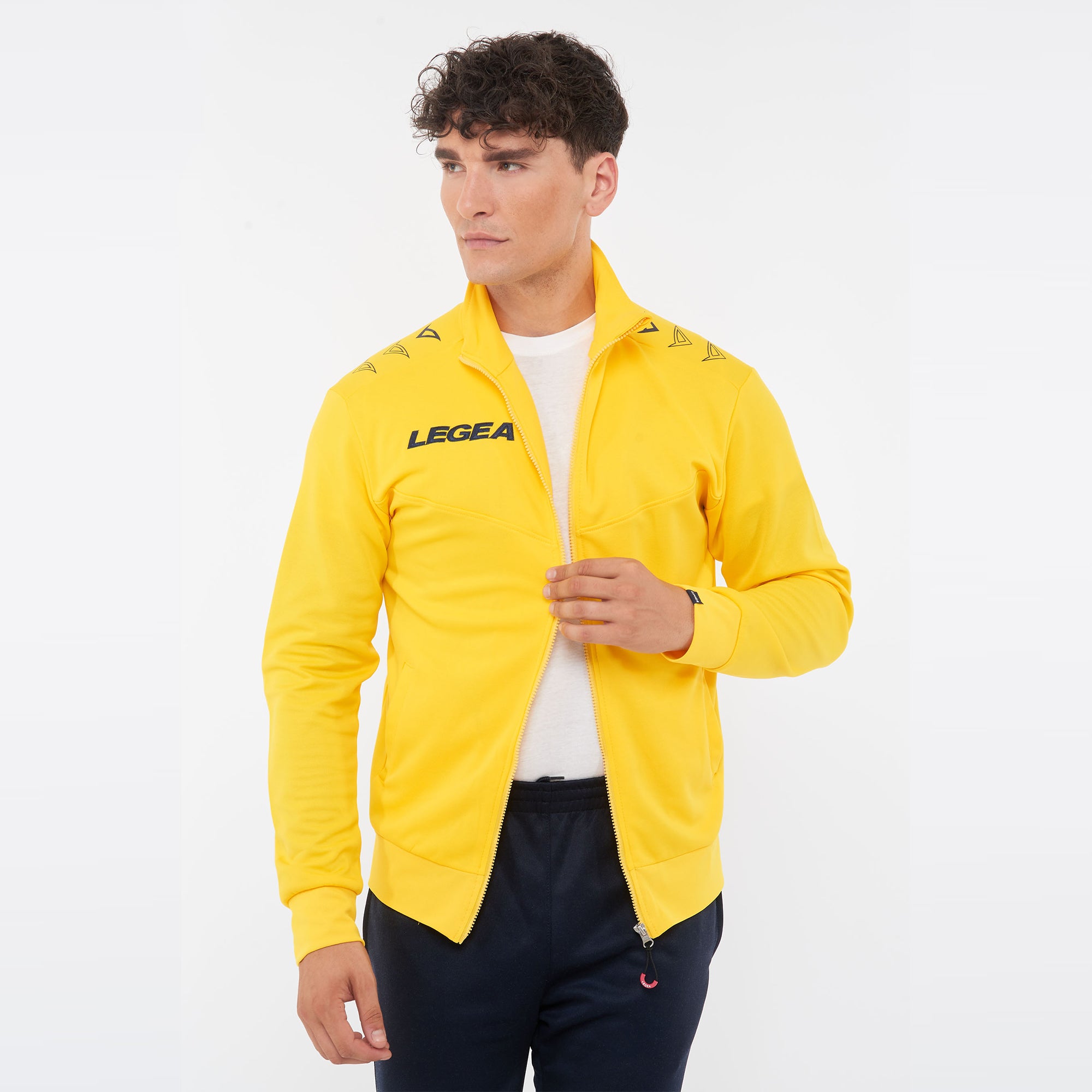 legea-alabama-giacca-con-zip-intera-giallo-m image 2