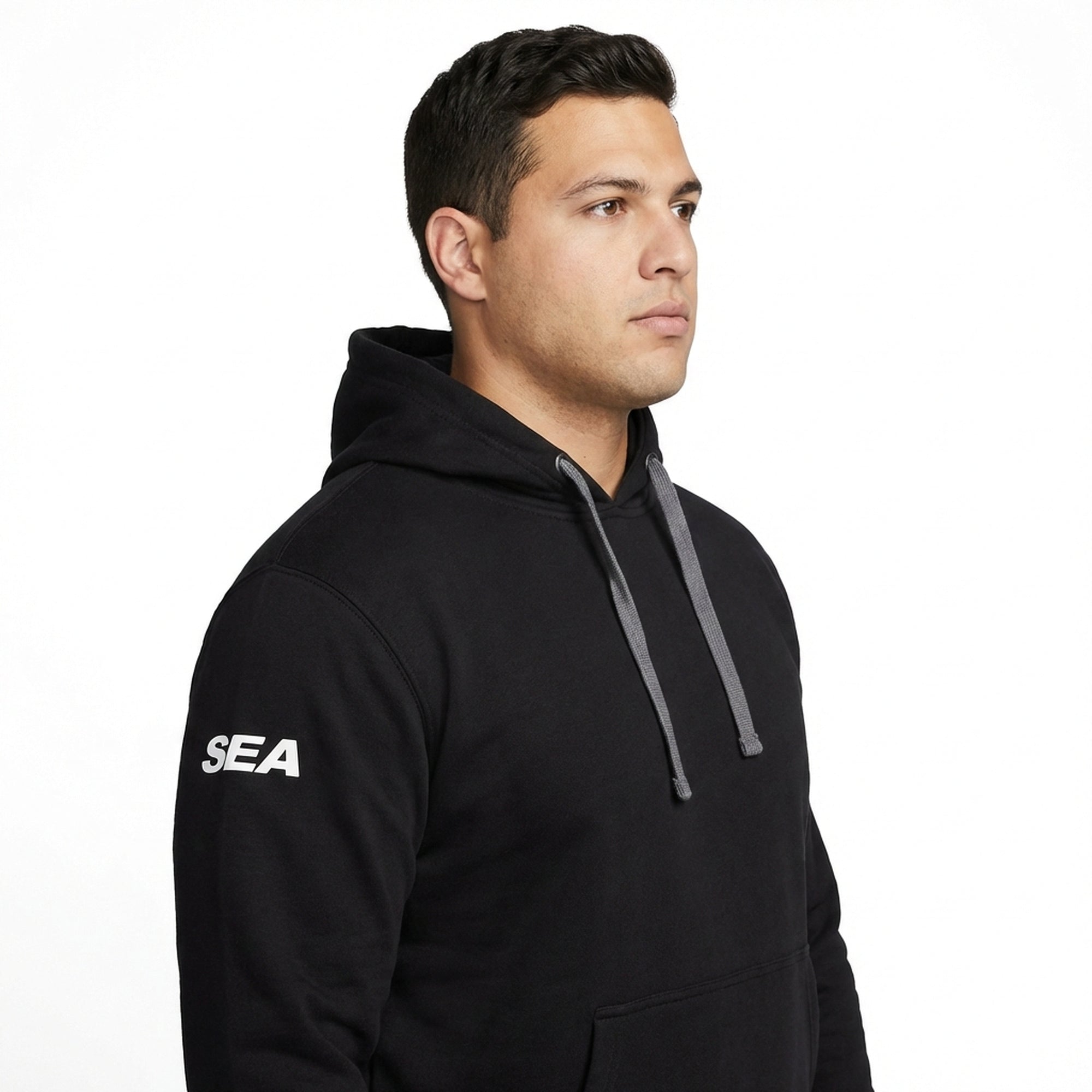 legea-felpa-con-cappuccio-spalato-oversize-nero-3xl image 3